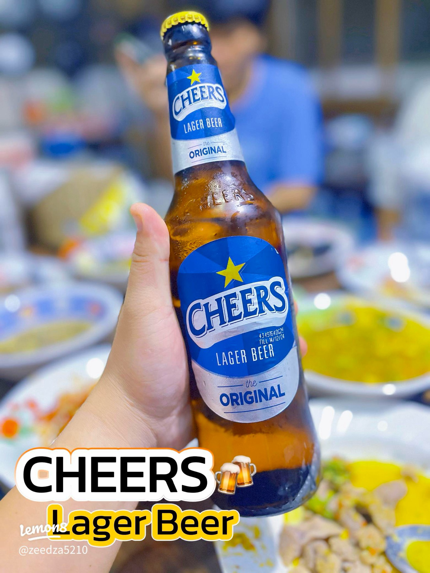 Cheers Lager beer