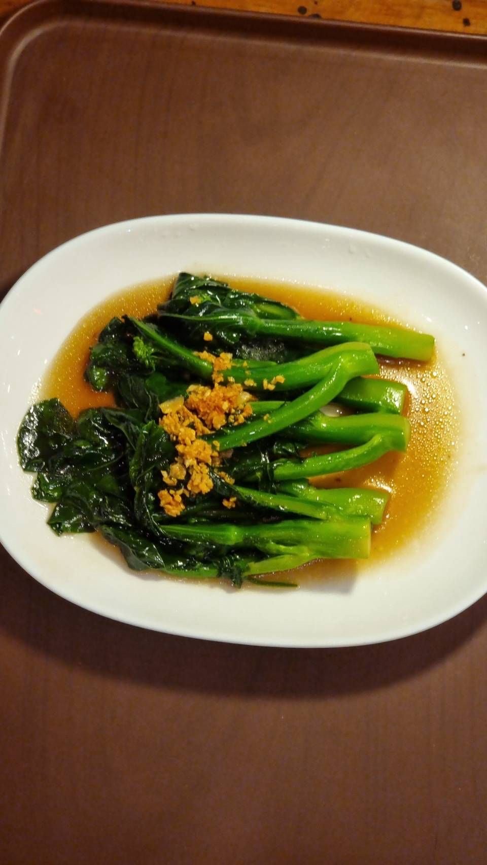 ผัดคะน้าน้ำมันหอย