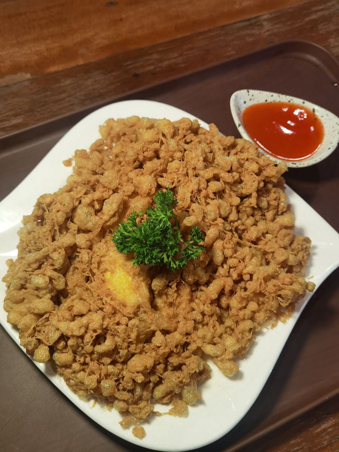 ไข่เจียวกุ้ง
