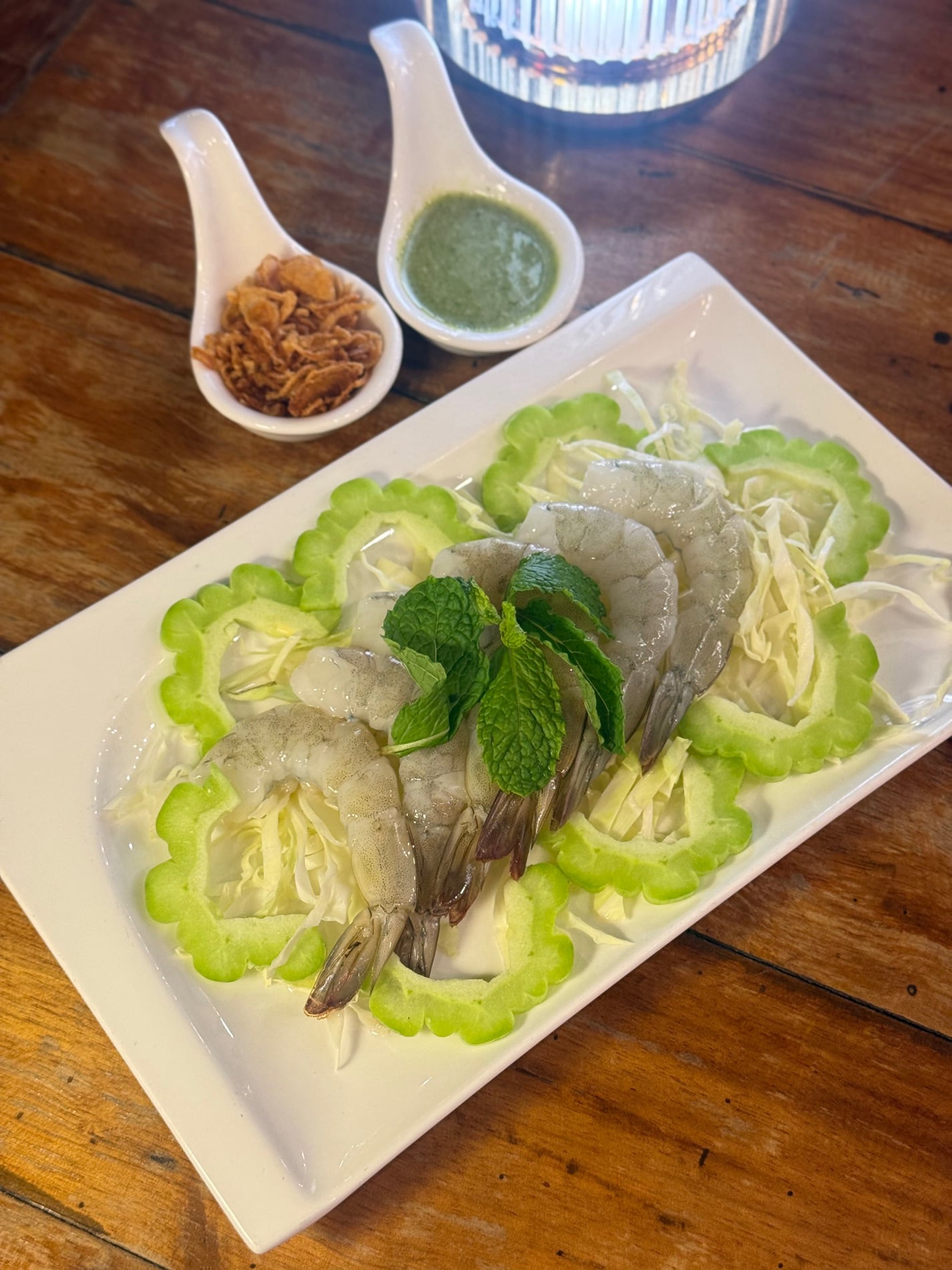 กุ้งแช่น้ำปลา