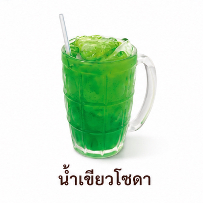 น้ำเขียวโซดา